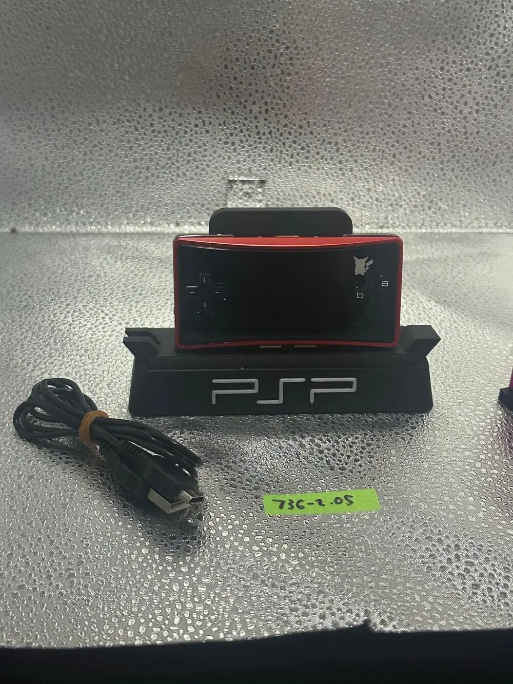 Nintendo Game Boy Micro Pokémon Center Limited Edition Black Red Pikachu Japan